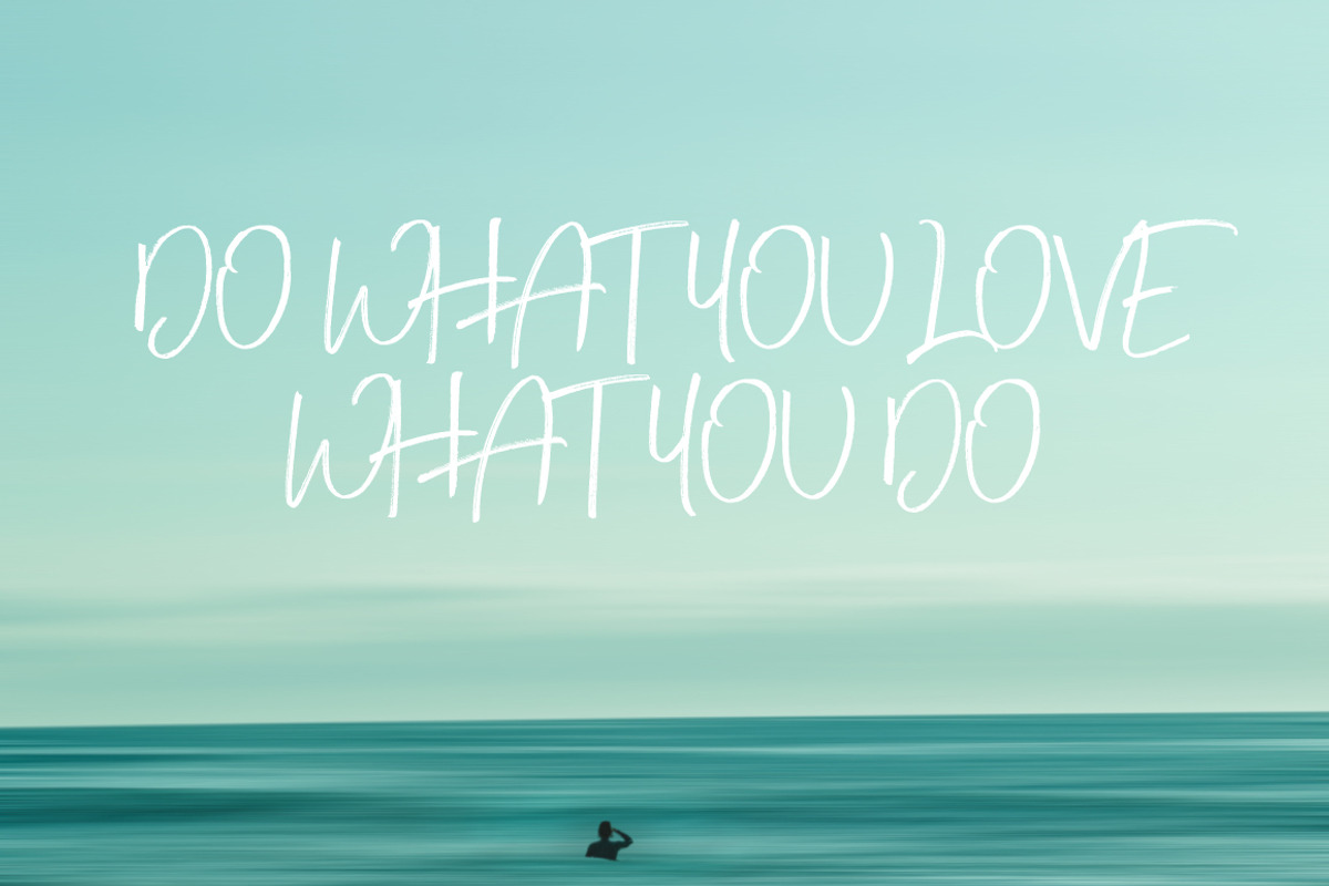 Steadfast Script, a Script Font by Mats-Peter Forss (Photo 9 of 10)