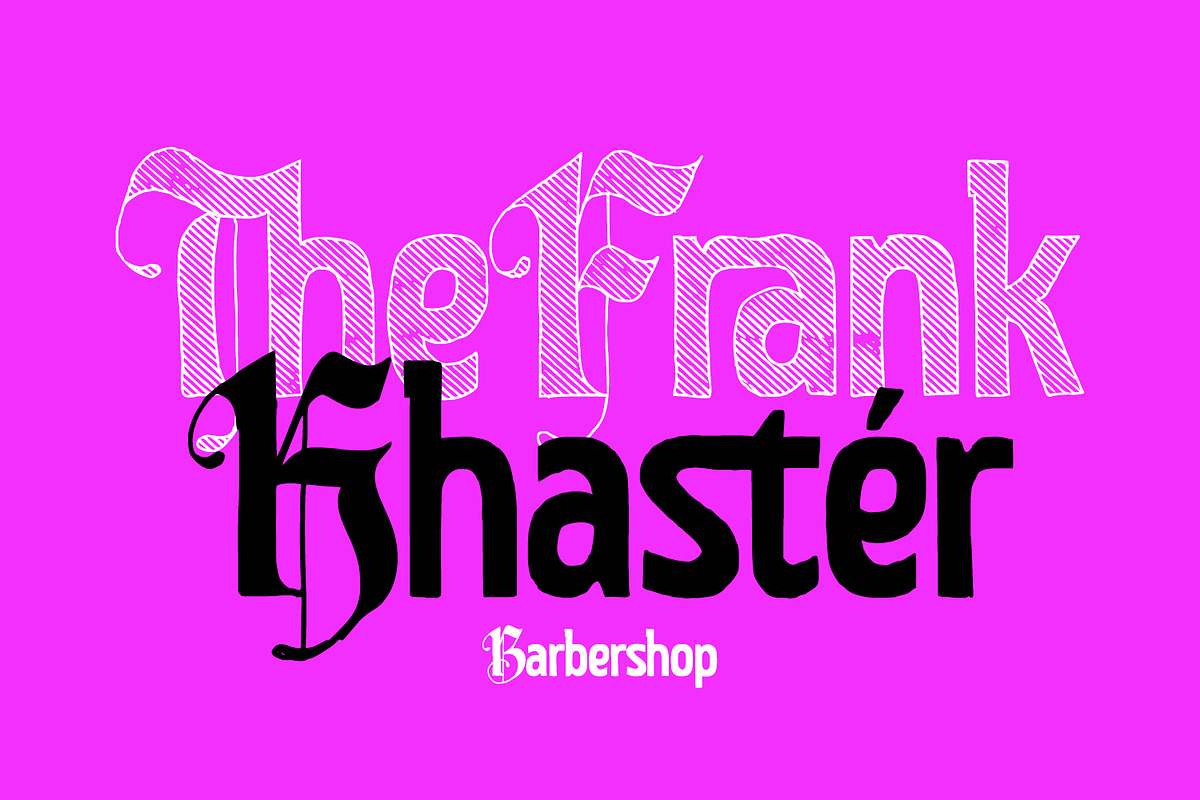 Drakewyn, a Blackletter Font by din-studio.com (Photo 5 of 12)