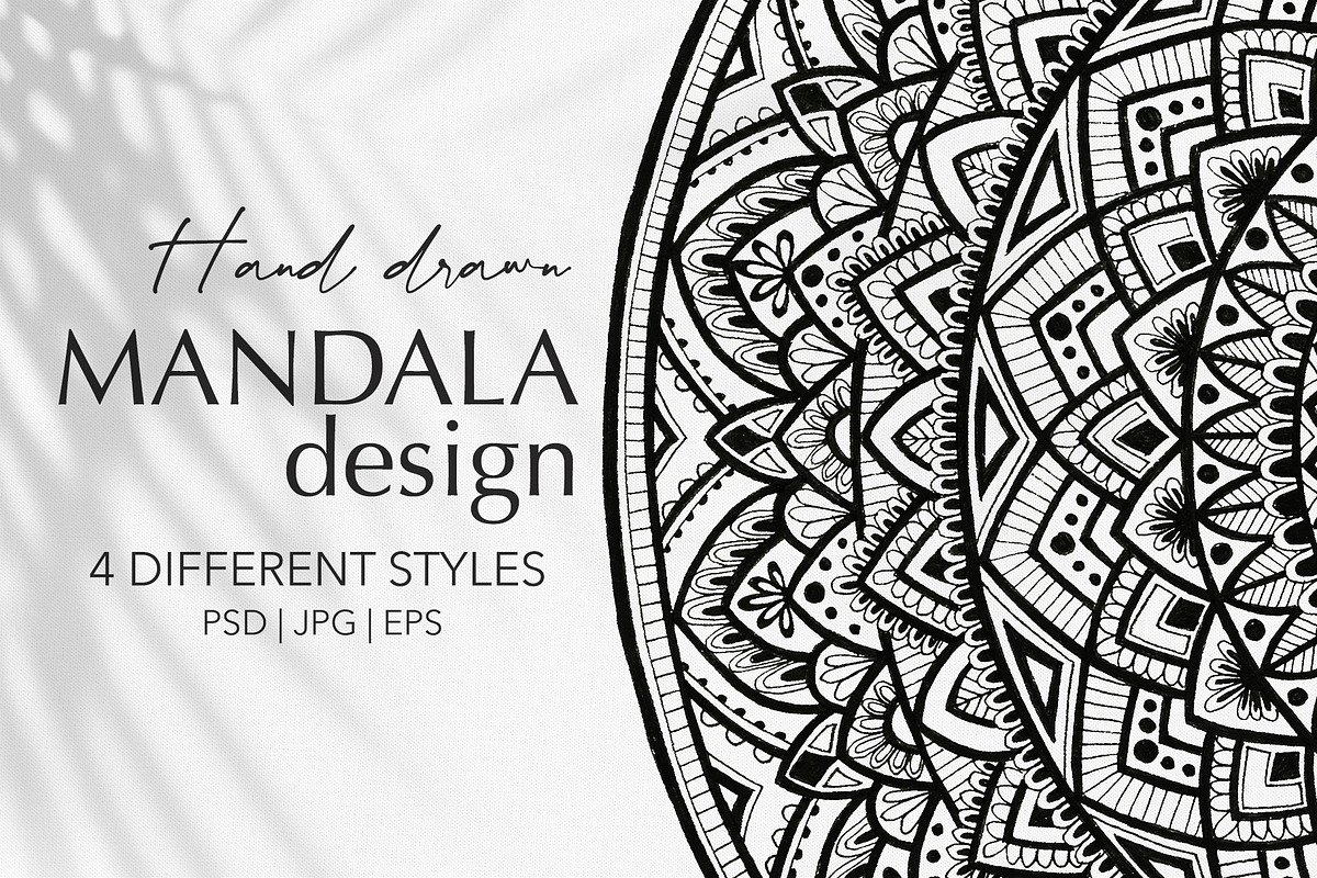 Hand Drawn Mandala Collection, a Decorative Illustration by Alisa Fimen Design (Photo 1 of 11)