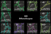 Slime Overlays - PNG's and Mockups, an Object Graphic by Dreadlabs (Thumbnail 2 of 5)