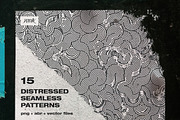 Distressed Seamless Patterns, a Pattern Graphic by dvtchk (Thumbnail 1 of 16)