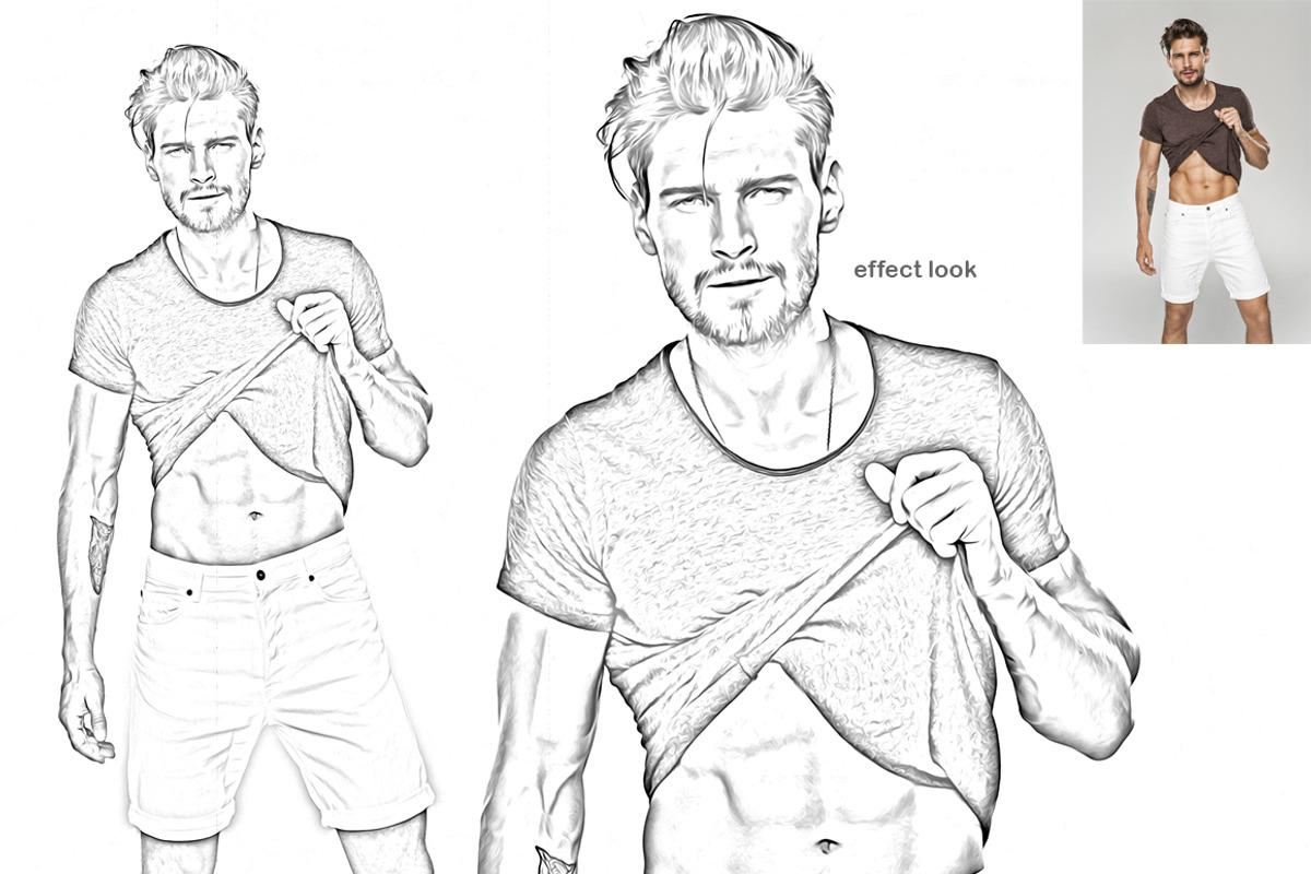 Photo Outline Action, an Action Add-On by MRI STUDIO (Photo 12 of 12)
