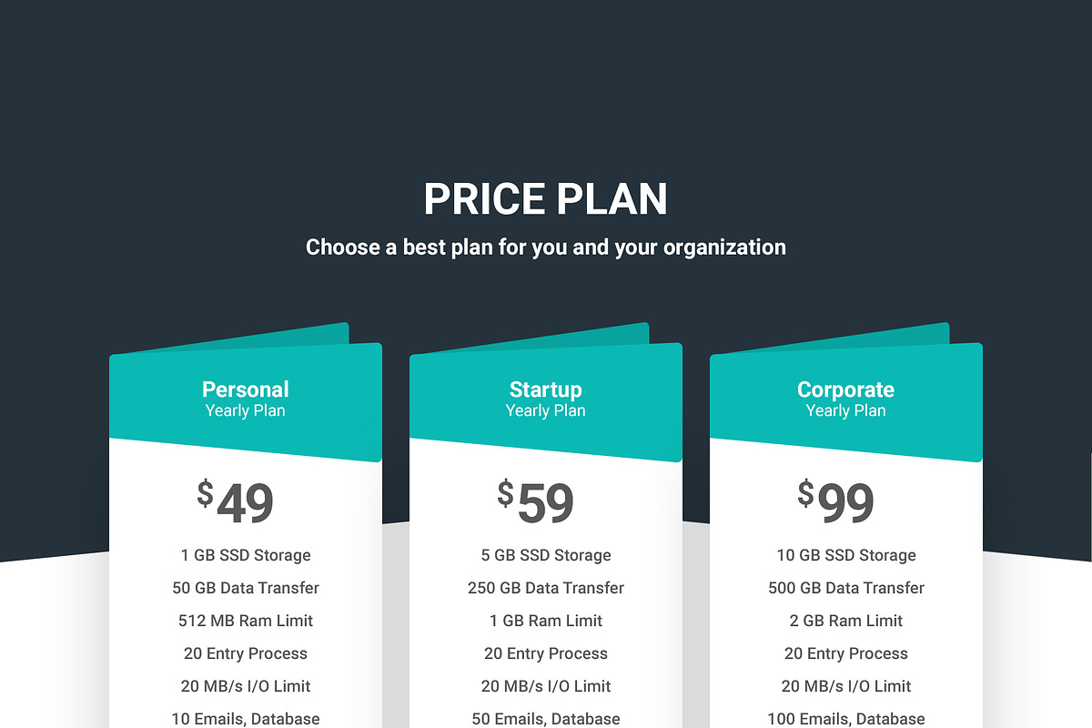39 Mega Price Tables Bundle, an UI Kit Template by Smashing_Studio (Photo 10 of 40)