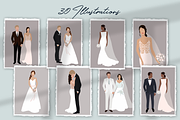 Wedding Collection Illustration Set, a Person Illustration by Irena Art (Thumbnail 4 of 14)