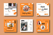 Seasonal Fashion Sale Social Media, a Social Media Template by MightyDesign (Thumbnail 1 of 8)