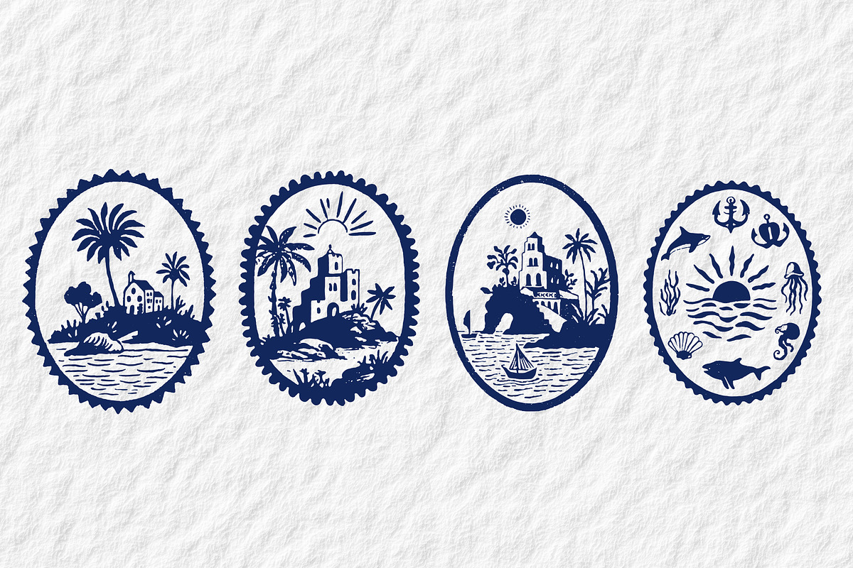 Mediterranean aesthetics, a Decorative Illustration by Chikovnaya (Photo 16 of 17)
