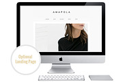 Responsive WP Theme - Amapola, a WordPress Template by Light Morango (Thumbnail 4 of 4)