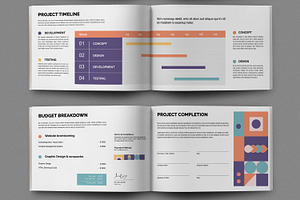 Creative Proposal Template Layout