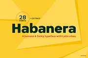 Habanera, a Sans Serif Font by Artegra (Thumbnail 1 of 15)