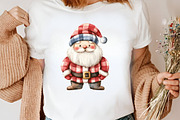 Patchwork Christmas Cute Santa, an Illustration by Canvas Craft (Thumbnail 6 of 8)