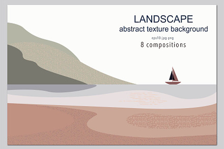 Landscape. Abstract background
