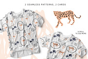 Flamingo, leopard, a Pattern Graphic by OJardin (Thumbnail 2 of 2)