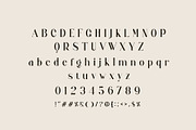 Jangor ligature serif typeface, a Serif Font by yaqublekker (Thumbnail 10 of 10)