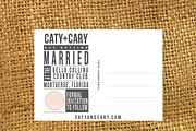 Handcrafted Save the Date, an Invitation Template by CarlysCustoms (Thumbnail 2 of 2)