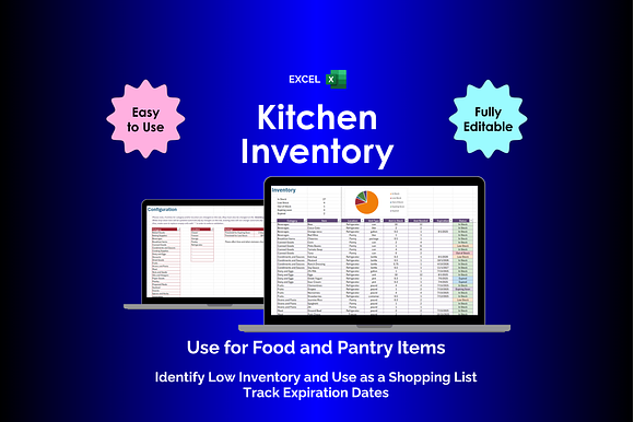 Kitchen Inventory - Excel preview 5