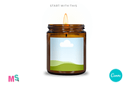 Amber Candle Jar Mockup for Canva, a Mockup by Mockup Scene (Thumbnail 12 of 21)