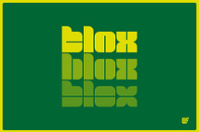 Blox | Retro Display | 3 Fonts