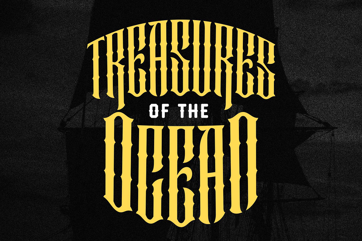 Masberco - Blackletter Style, a Blackletter Font by Arterfak Project (Photo 9 of 12)