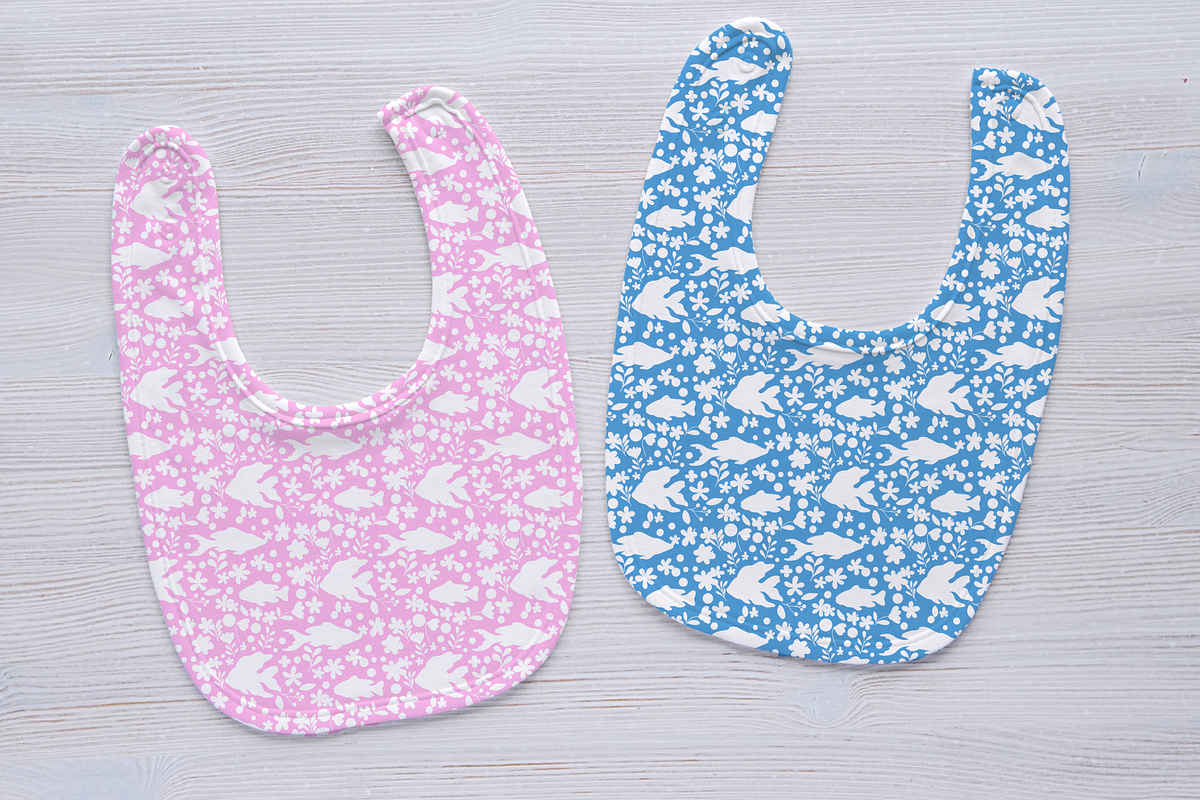 Fish & Ditsy Floral Seamless Pattern, a Pattern Graphic by Little Creative Scribbles (Photo 4 of 7)