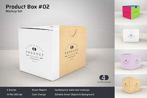 Product Box Mockup 02