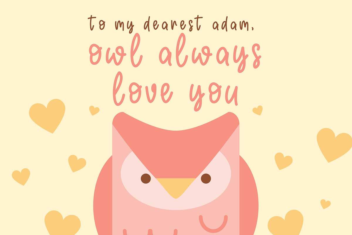 Ayesha Font, a Script Font by Aisyah (Photo 4 of 5)