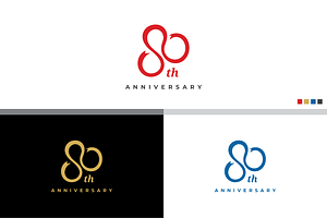 80th Anniversary Celebration Design, a Graphic by yopie