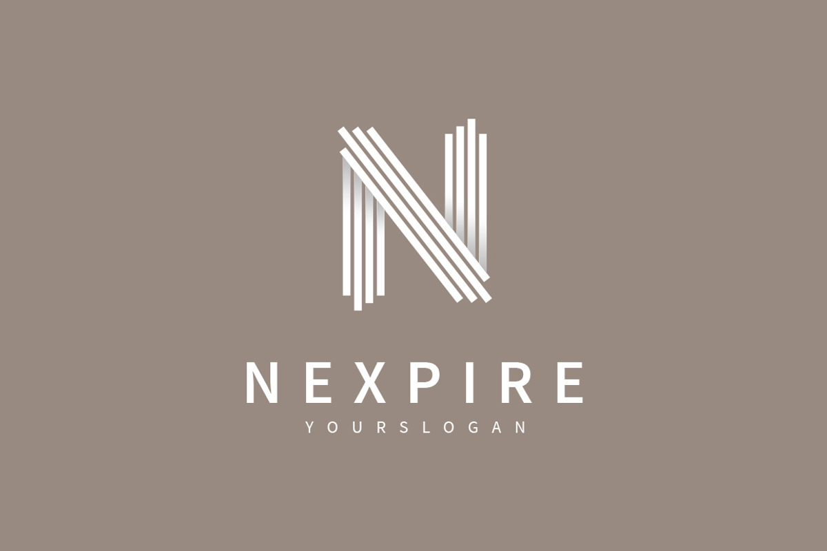 N Letter Logo Template, a Branding & Logo Template by Fatih Güneş (Photo 2 of 5)