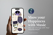 Lavender Wedding Website Invitation, a Landing Page Template by Everyday Perfection (Thumbnail 7 of 12)
