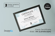 Certificate of Completion Template, a Print Template by Snapybiz (Thumbnail 6 of 20)