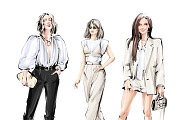 figure stamps male poses, a Brush Add-On by SannaIllustrations (Thumbnail 3 of 6)