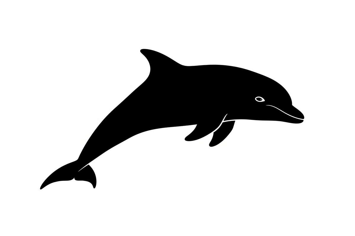 Dolphin Jumping Silhouette Vector, an Illustration by Designs_River (Photo 11 of 51)