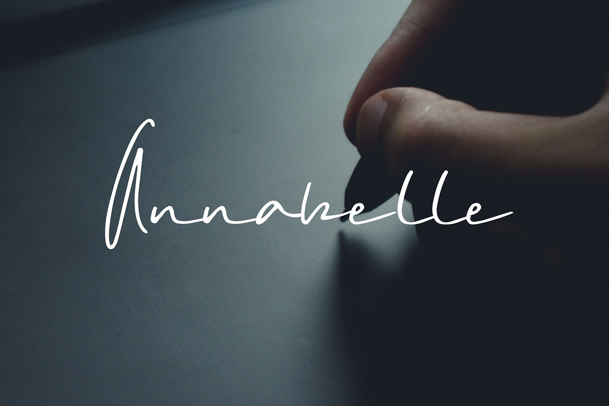 Serious Font preview 3