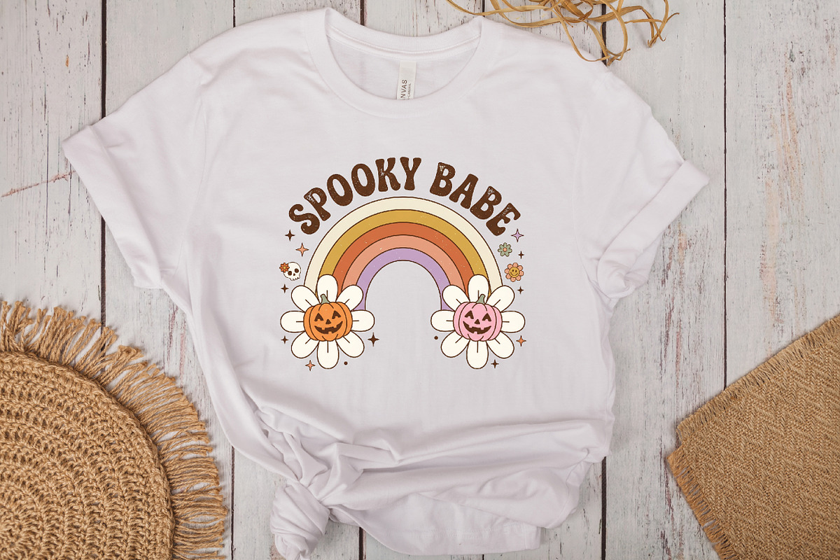 Halloween Spooky Babe Sublimation, a Work Illustration by CraftArtStudio (Photo 3 of 4)