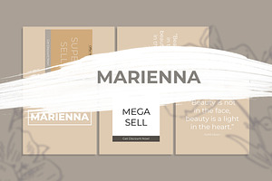 MARIENNA - Instagram Template