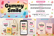 Gummy Smile, a Slab Serif Font by Wow Magic (Thumbnail 1 of 3)