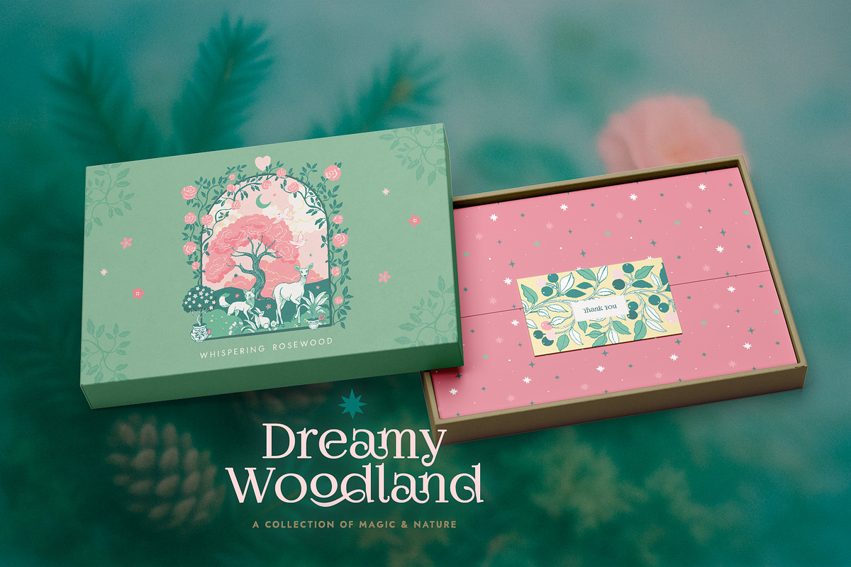 Dreamy Woodland, an Animal Illustration by Anna Babich (Photo 6 of 10)