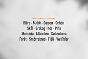 Nevis Ridge - Condensed Display Font, a Sans Serif Font by Thistle Type (Thumbnail 8 of 9)