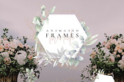 ANIMATED Watercolor Foliage & Gold, a Decorative Illustration by January Bloom (Thumbnail 5 of 12)