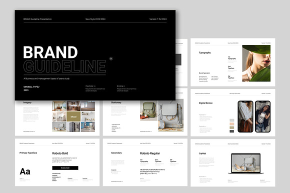 Brand Guideline Presentation preview 4