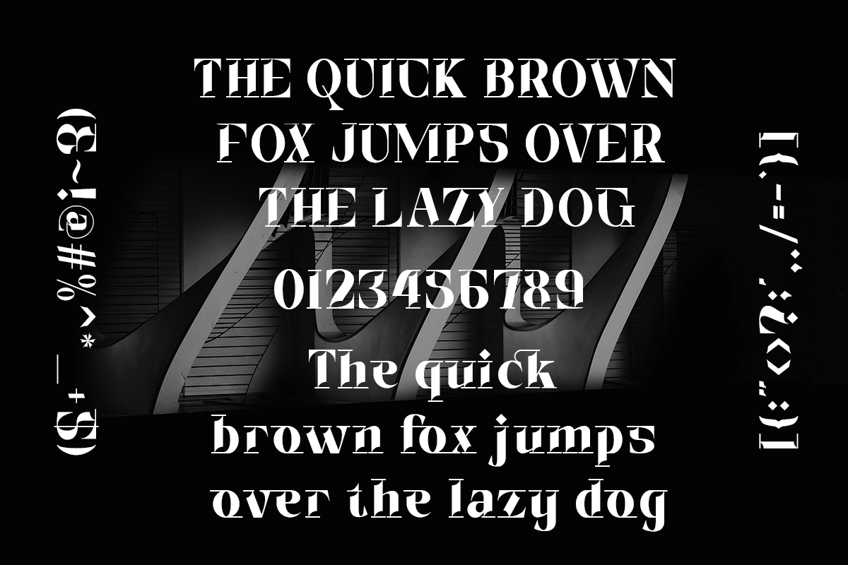 Dinamika - Modern Display Font, a Serif Font by Say Studio (Photo 9 of 10)