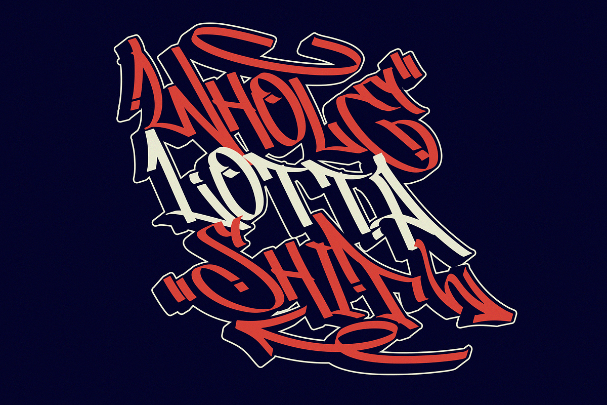 Rocket Queen | Street Graffiti Font, a Blackletter Font by Ardana Creative (Photo 6 of 11)