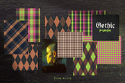 100 Gothic & Punk Tartan Patterns, a Pattern Graphic by IuliiaSavko (Thumbnail 17 of 18)