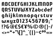 Sliced, a Sans Serif Font by ArtyType (Thumbnail 3 of 4)