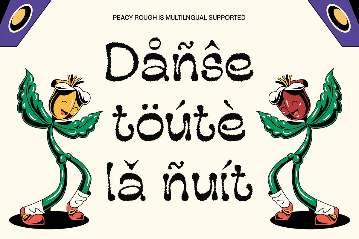 Peacy Rough, a Sans Serif Font by Craft Supply Co. (Photo 7 of 8)