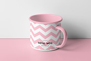 Metal Mug Mock-up, a Cups & Container Mockup by Yogurt86 (Thumbnail 9 of 10)