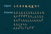Mashok | Retro Condensed Font, a Serif Font by twinstd (Thumbnail 11 of 13)