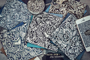 Winter Graphics Doodles Patterns, a Decorative Illustration by BALABOLKA (Thumbnail 2 of 6)
