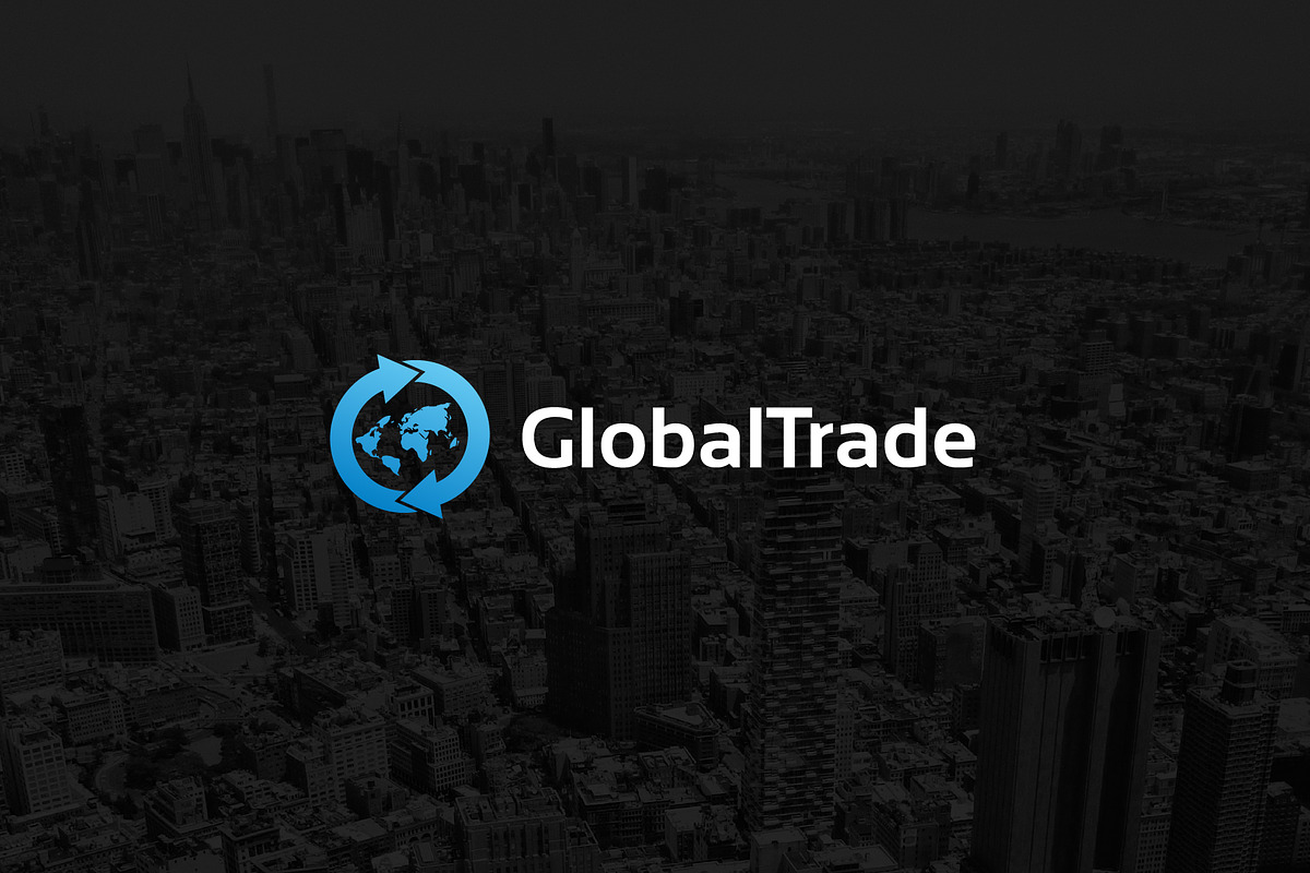 Global Trade Logo Design Template, a Branding & Logo Template by bvcreates (Photo 1 of 8)