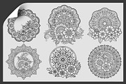 Mandalas collection, a Decorative Illustration by Katika Shop (Thumbnail 3 of 8)