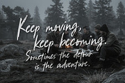 Strange Weather - Adventure font, a Handwritten Font by HypeWorksCo (Thumbnail 5 of 15)